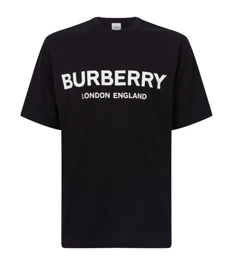 burberry t shirt black logo|Burberry t shirt long sleeve.